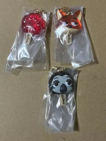 주토피아 아이스캔디 참 3종