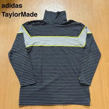 아디다스 테일러메이드 골프 터틀넥 셔츠 긴팔 보더 XO