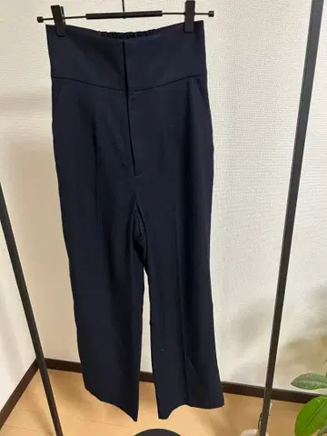 스나이델 네이비 와이드 팬츠 미사용