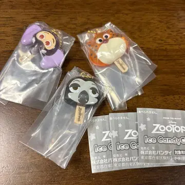 Zootopia 아이스 캔디 참 3개 세트
