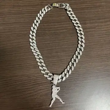 댄스 실루엣 펜던트 목걸이