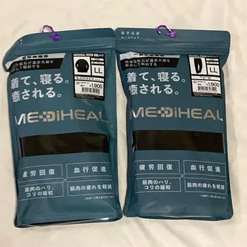 워크맨 MEDIHEAL 메디힐 상하의 세트 남성용 LL 블랙