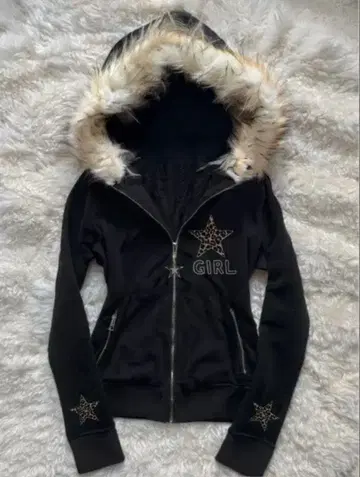 [ L 사이즈 ] 퍼 포함 지퍼 후드티