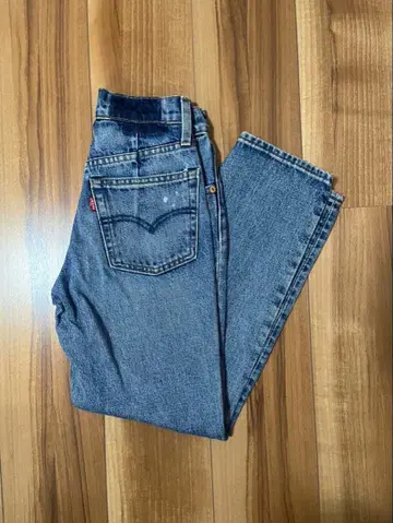 리바이스 스트레이트 데님 블루