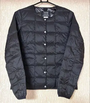 TAION 이너 다운 자켓 M 블랙