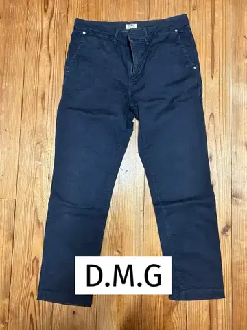 D.M.G 컴팩트 치노 스트레치 앵클 슬림 트라우저