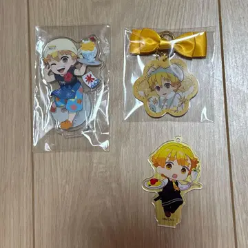 귀멸의 칼날 귀멸 젠이츠 아크릴 스탠드 아크릴 키링