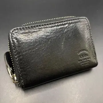 즉시 결제 b3Labo 가죽 코인 케이스 동전 지갑 블랙