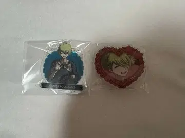 단간론파 하트형 아크릴 배지 아크릴 스탠드 아마미 란타로