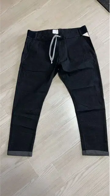 REPLAY 블랙 슬림핏 팬츠 택 포함