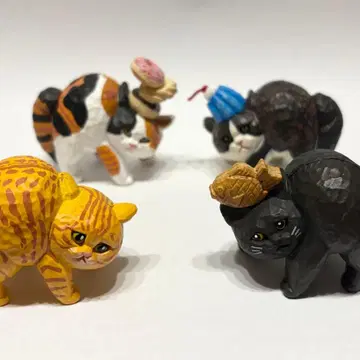 [ 미개봉 새상품 ] 목조 작가 히토미코의 [ 얀노카 스텝 ] 4종 세트