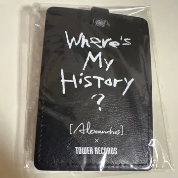 새상품 Alexandros x TOWER RECORDS 네임택