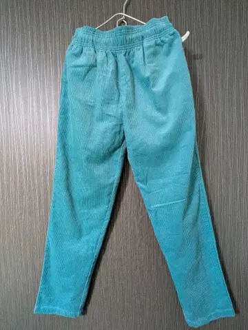 [레어] 코듀로이 COOKMAN 쿡맨 셰프 팬츠 터콰이즈 M