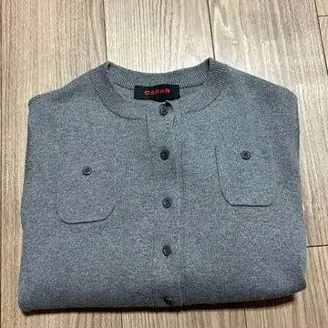 [ 새상품급 ] CABAN 그레이 코튼캐시미어 가디건 XS 정품