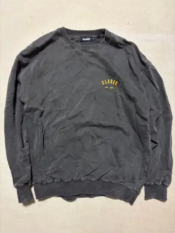 XLARGE 이글 프린트 맨투맨 S 그레이