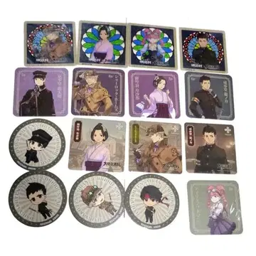 대역전재판 코스터 모음 나루호도 류노스케 스사토 아소기 메이지 마을 카페