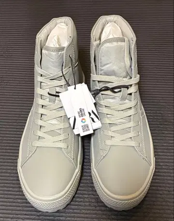[ 새상품 ] ZARA 그레이 하이컷 스니커즈 사이즈 27cm