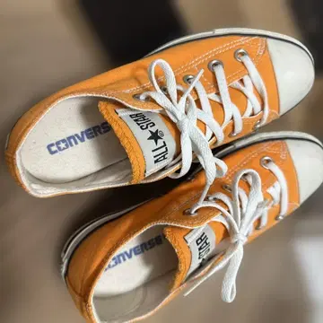 CONVERSE ALL STAR 오렌지 스니커즈
