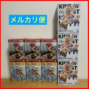 원피스 루피 기어 5 월드 콜렉터블 최악의 세대 키드 로 9개