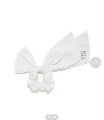 FURFUR 빅 리본 스크런치