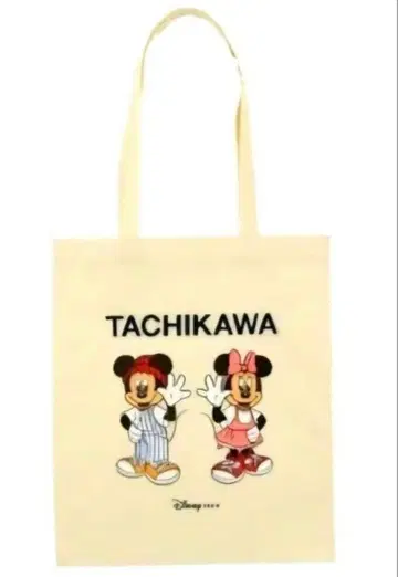 디즈니 스토어 토트백 타치카와 타치히 한정판