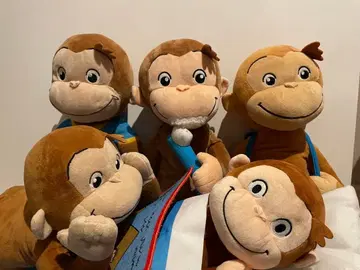 오자루의 조지 봉제인형 5체 세트