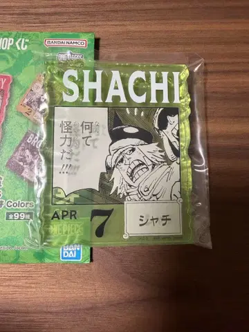 ONE PIECE BASE SHOP 복권 아크릴 블록 샤치