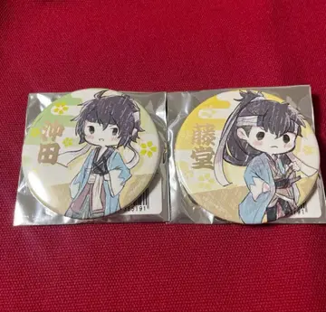 박앵귀 캔뱃지 오키타&토도