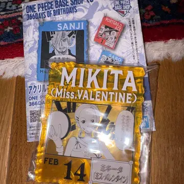 ONE PIECE BASE SHOP 미키타 아크릴 플레이트