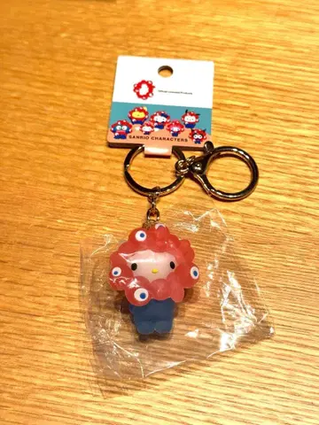 미야쿠미야쿠 키티 산리오 입체 마스코트 컬러 키링