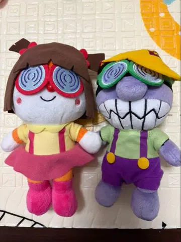 [레어] 호빵맨 쁘띠 비즈 봉제 인형 도키코짱 바이키치군