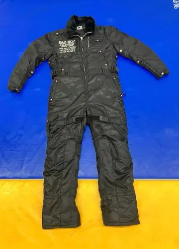 BAD BOY 블랙 오버롤 작업복