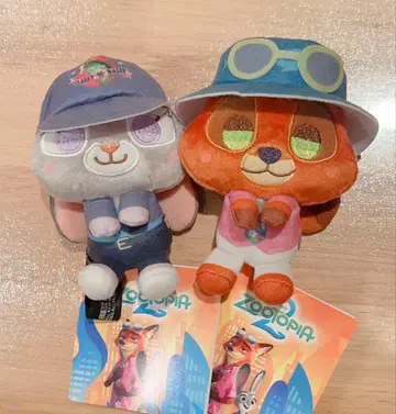 주토피아 2 & you 마스코트 vol.1 2점