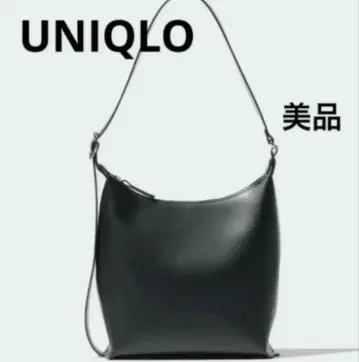 유니클로 레더 터치 스퀘어 숄더백