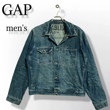 GAP 데님 자켓 오버 사이즈 아메카지 구제 의류 1969 남성용