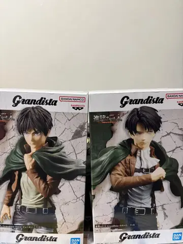 진격의 거인 Grandista 엘렌 예거 리바이 2종 세트