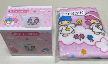 키키라라 제일복권 찻주전자 무릎 담요