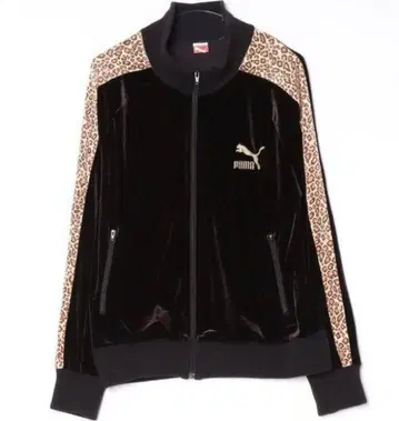PUMA x BEAMS 별주 벨로아 트랙 자켓 애니멀 표범 무늬 L