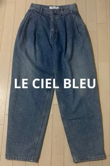 LE CIEL BLEU 테일러드 페그 청바지