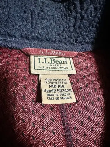 LLBean 보아 자켓 베스트 M 사이즈
