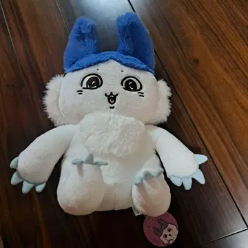 파란 귀여운 봉제 인형