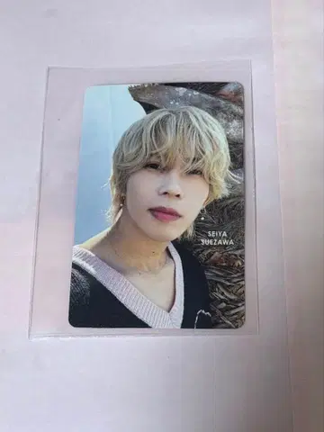 A! group 스에자와 세이야 달력 트레이딩 카드