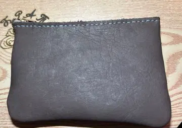 히메지 가죽 파우치 대용량 볼펜 OK