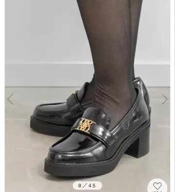 RANDA 모노그램 벨트 볼륨 로퍼