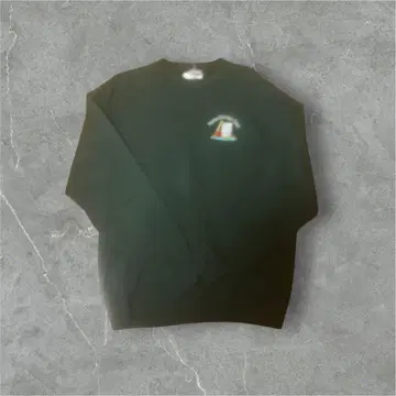 [ JERZEES 자수 로고 맨투맨 그린 ]