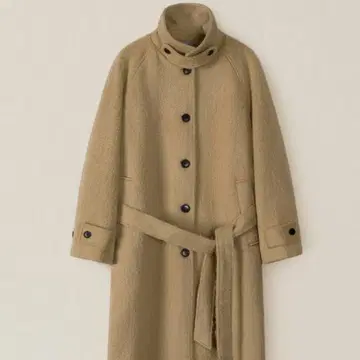 오호토로 스너그 알파카 코트