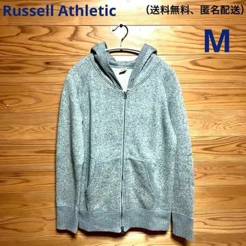 RussellAthletic 후드티 후디 풀 집업 속기모 M 심플