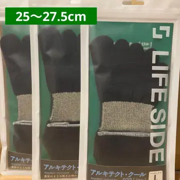 새상품 와시 x 콜라겐 아키텍트 쿨 L 양말 삭스 5본 발가락 3점