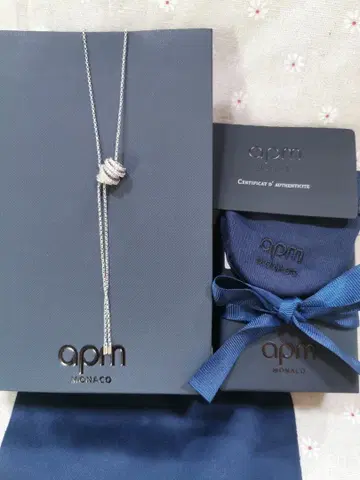 apm Monaco 실버 목걸이