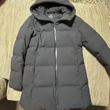 유니클로 심리스 다운 숏코트